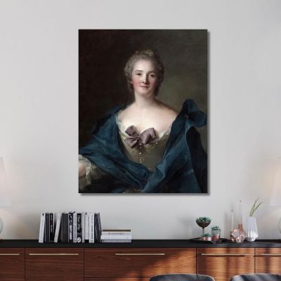 Portrait Of A Woman 2 Jean-Marc Nattier jmn19 canvas print 
