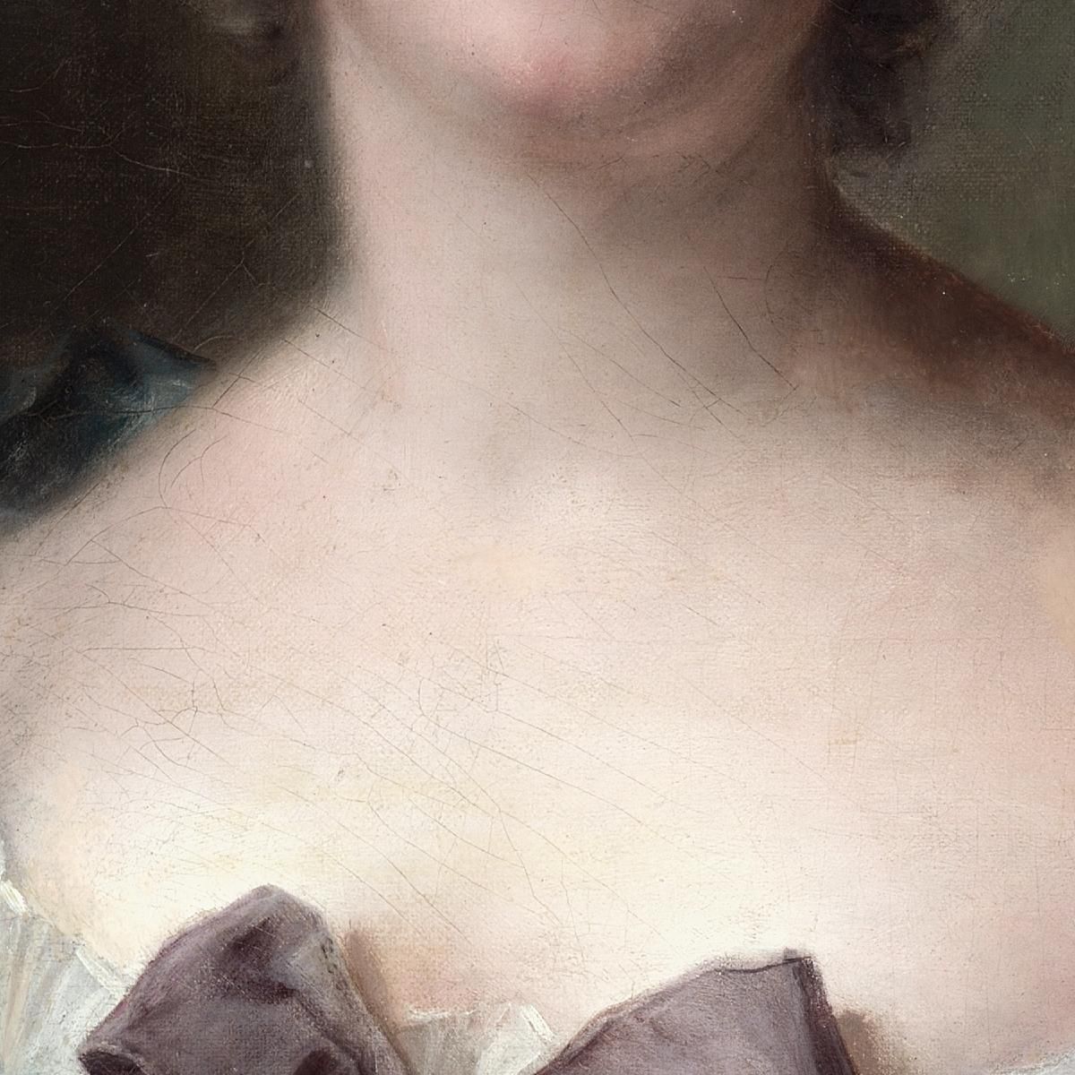 Portrait Of A Woman 2 Jean-Marc Nattier jmn19 canvas print