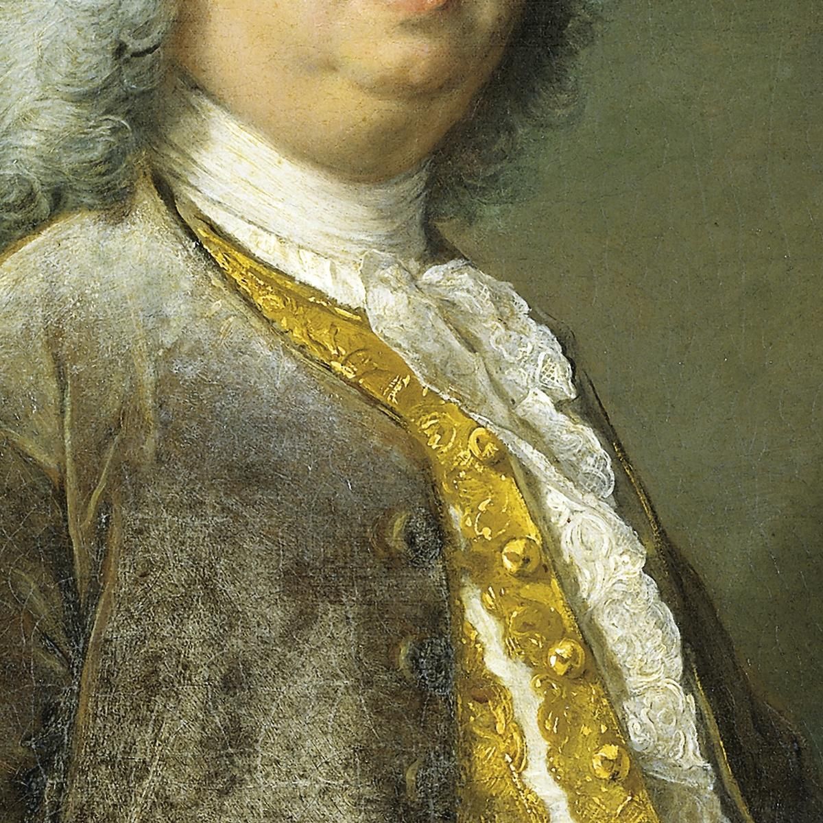 Portrait Of The Frankfurt Banker Johann Georg Leerse Jean-Marc Nattier jmn33 canvas print