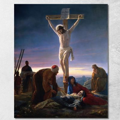 Christ On The Cross Carl Bloch cbl9 canvas print 
