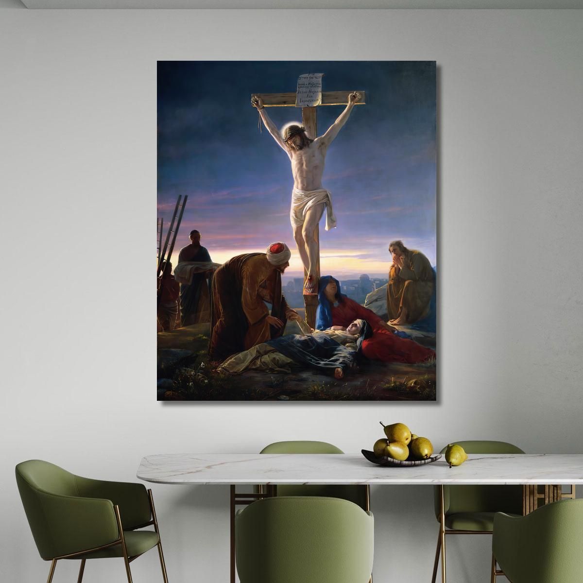 Christ On The Cross Carl Bloch cbl9 canvas print 
