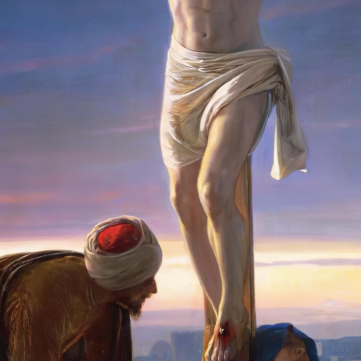 Christ On The Cross Carl Bloch cbl9 canvas print