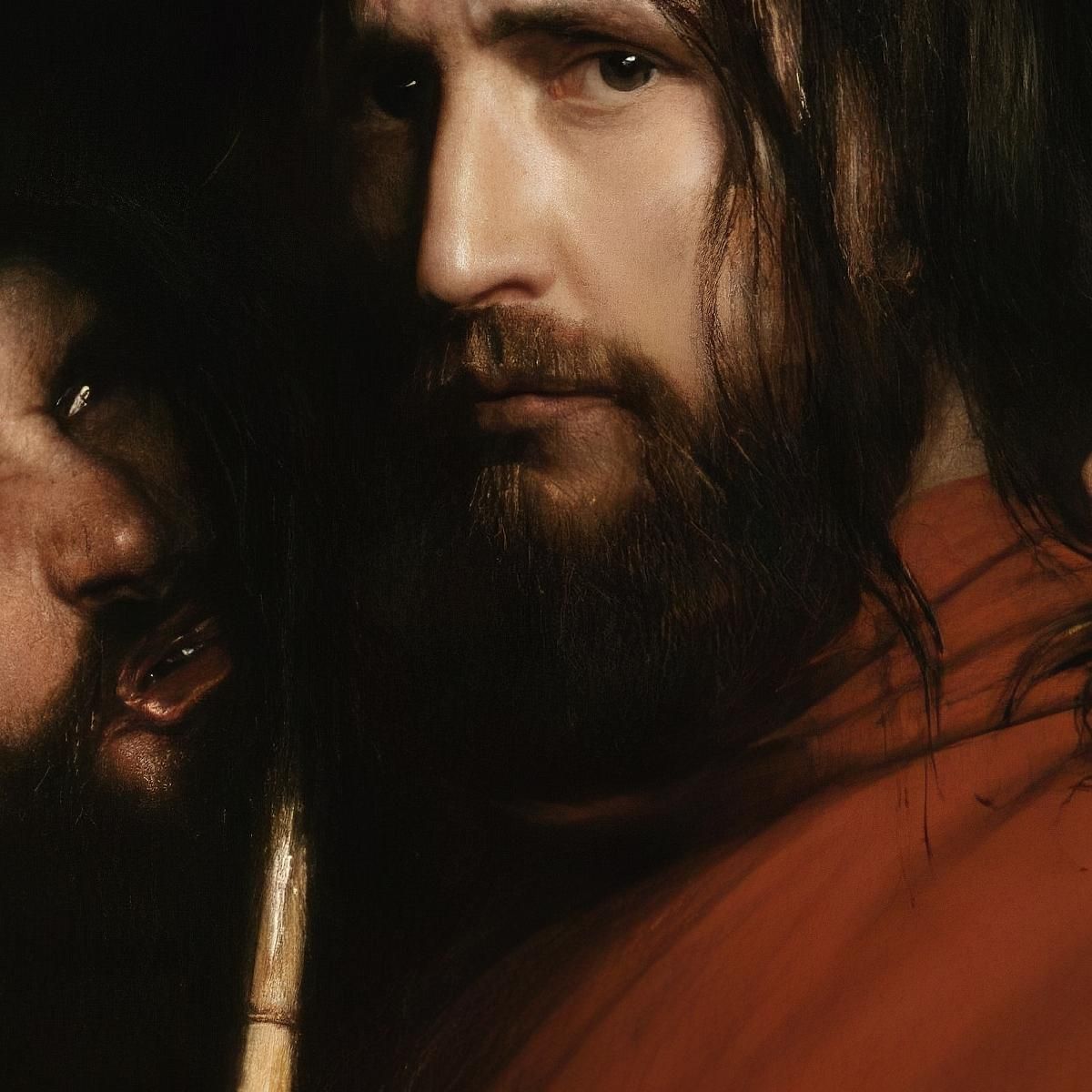 Christ With Mocking Soldier Carl Bloch cbl10 canvas print