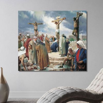 Crucifixion Carl Bloch cbl12 canvas print 