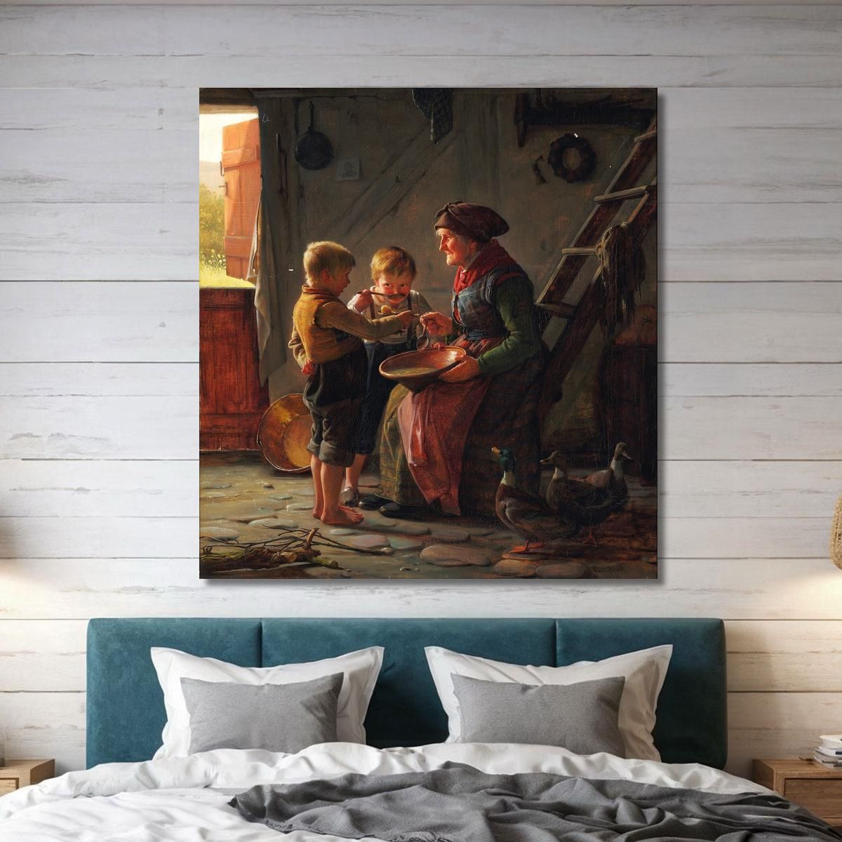 A Meal Carl Bloch cbl17 canvas print 