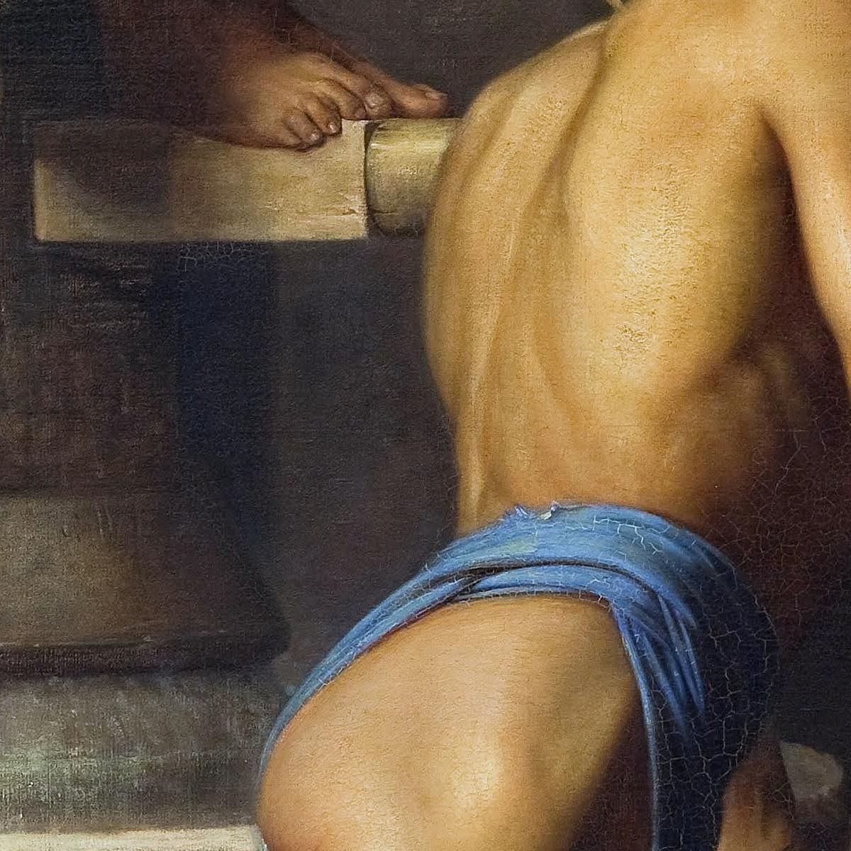 Samson And The Philistines Carl Bloch cbl23 canvas print