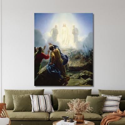 Transfiguration Of Jesus Carl Bloch cbl36 canvas print 