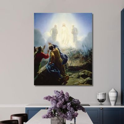 Transfiguration Of Jesus Carl Bloch cbl36 canvas print 