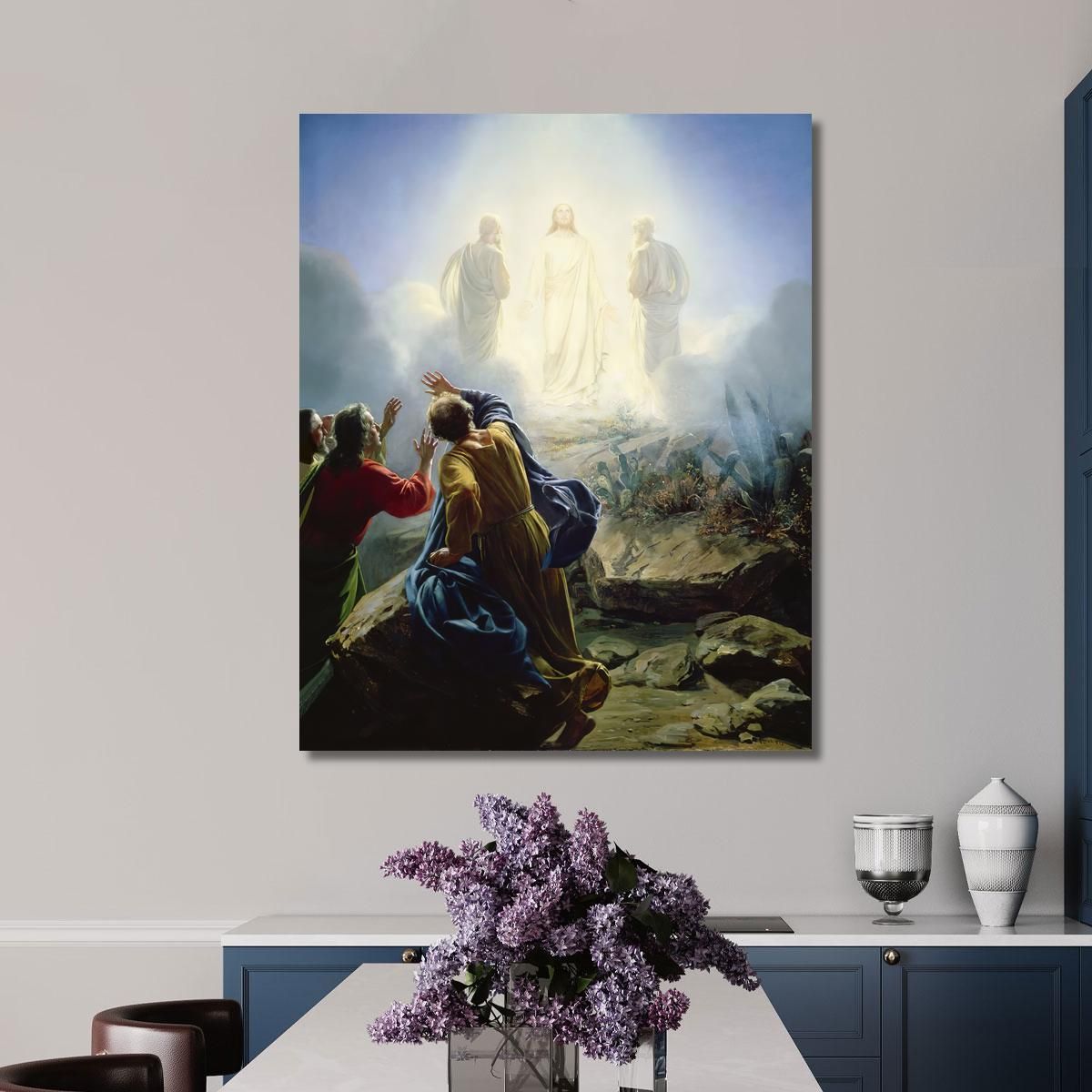 Transfiguration Of Jesus Carl Bloch cbl36 canvas print 