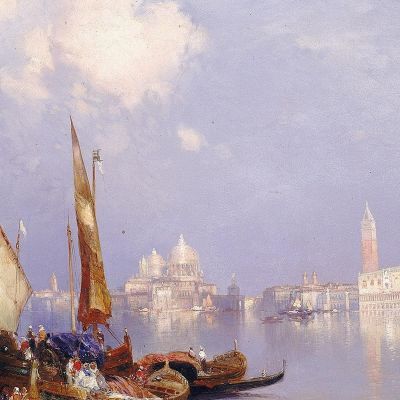 A View Of Venice Thomas Moran tmr6 canvas print