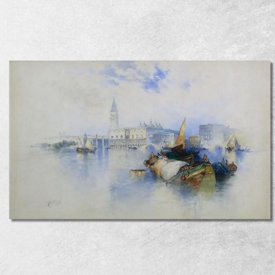 Basin Of San Marco Thomas Moran tmr11 canvas print 