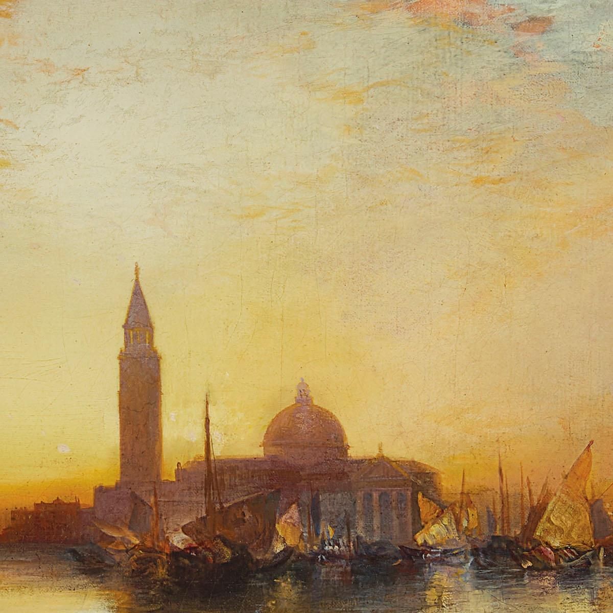 Ducal Palace Sunset Thomas Moran tmr16 canvas print