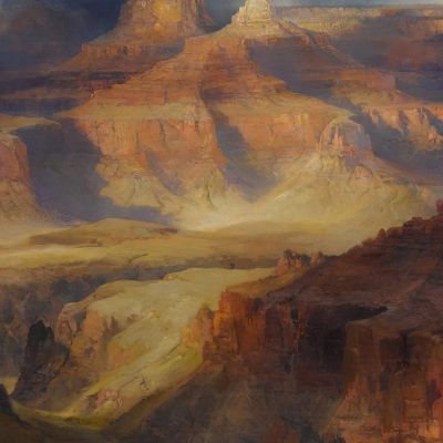 Grand Canyon Arizona Thomas Moran tmr24 canvas print