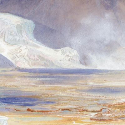 Mammoth Hot Springs Yellowstone Thomas Moran tmr39 canvas print