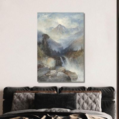 Mountain Of The Holy Cross Thomas Moran tmr45 canvas print 