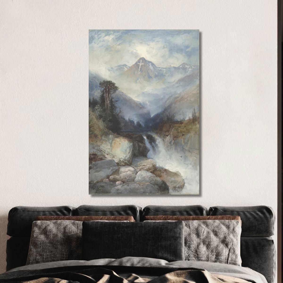 Mountain Of The Holy Cross Thomas Moran tmr45 canvas print 