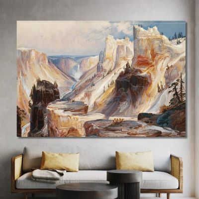 The Grand Canyon Yellowstone Thomas Moran tmr63 canvas print 