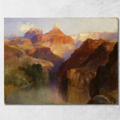 Zoroaster Peak Grand Canyon Arizona Thomas Moran tmr100 canvas print 