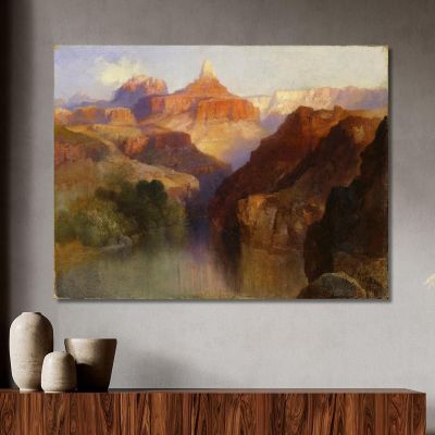 Zoroaster Peak Grand Canyon Arizona Thomas Moran tmr100 canvas print 