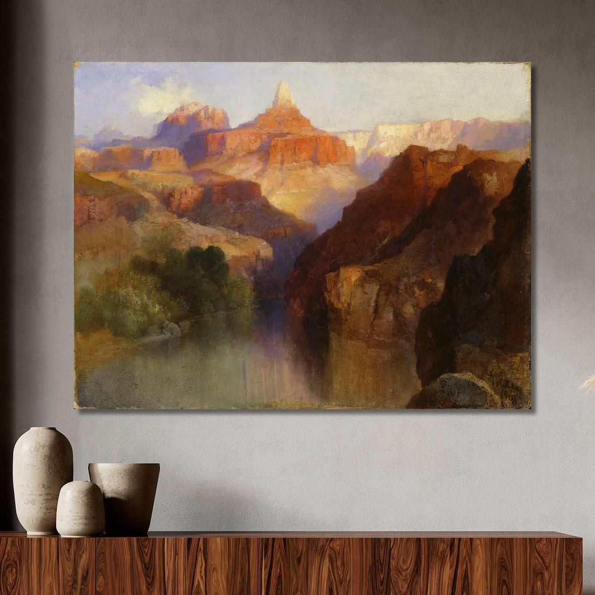 Zoroaster Peak Grand Canyon Arizona Thomas Moran tmr100 canvas print 