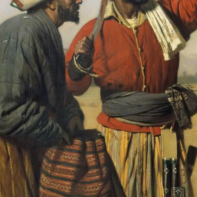 After A Success Vasily Vereshchagin vvr5 canvas print