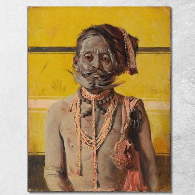 Fakir Vasily Vereshchagin vvr20 canvas print 