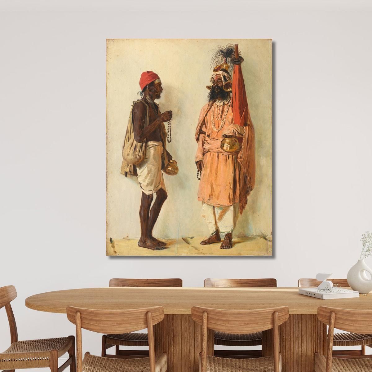Fakirs Vasily Vereshchagin vvr21 canvas print 