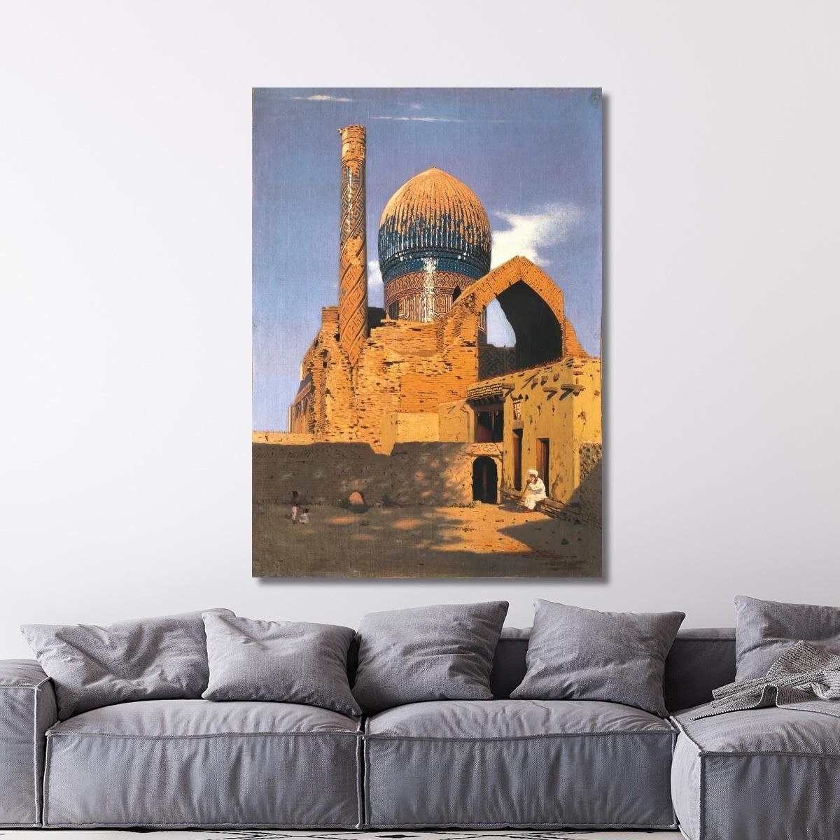 Gur Emir Mausoleum. Samarkand Vasily Vereshchagin vvr22 canvas print 