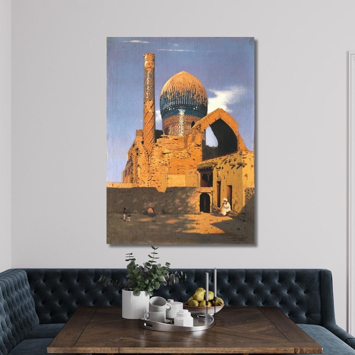 Gur Emir Mausoleum. Samarkand Vasily Vereshchagin vvr22 canvas print 