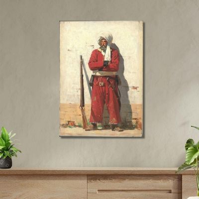 Kokand Soldier Vasily Vereshchagin vvr27 canvas print 
