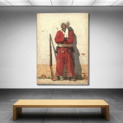 Kokand Soldier Vasily Vereshchagin vvr27 canvas print 