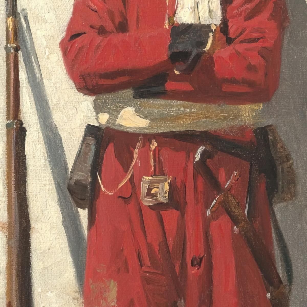 Kokand Soldier Vasily Vereshchagin vvr27 canvas print