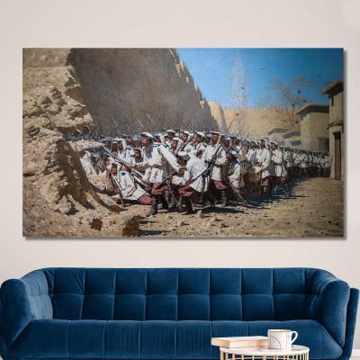 Let Them In! Vasily Vereshchagin vvr30 canvas print 
