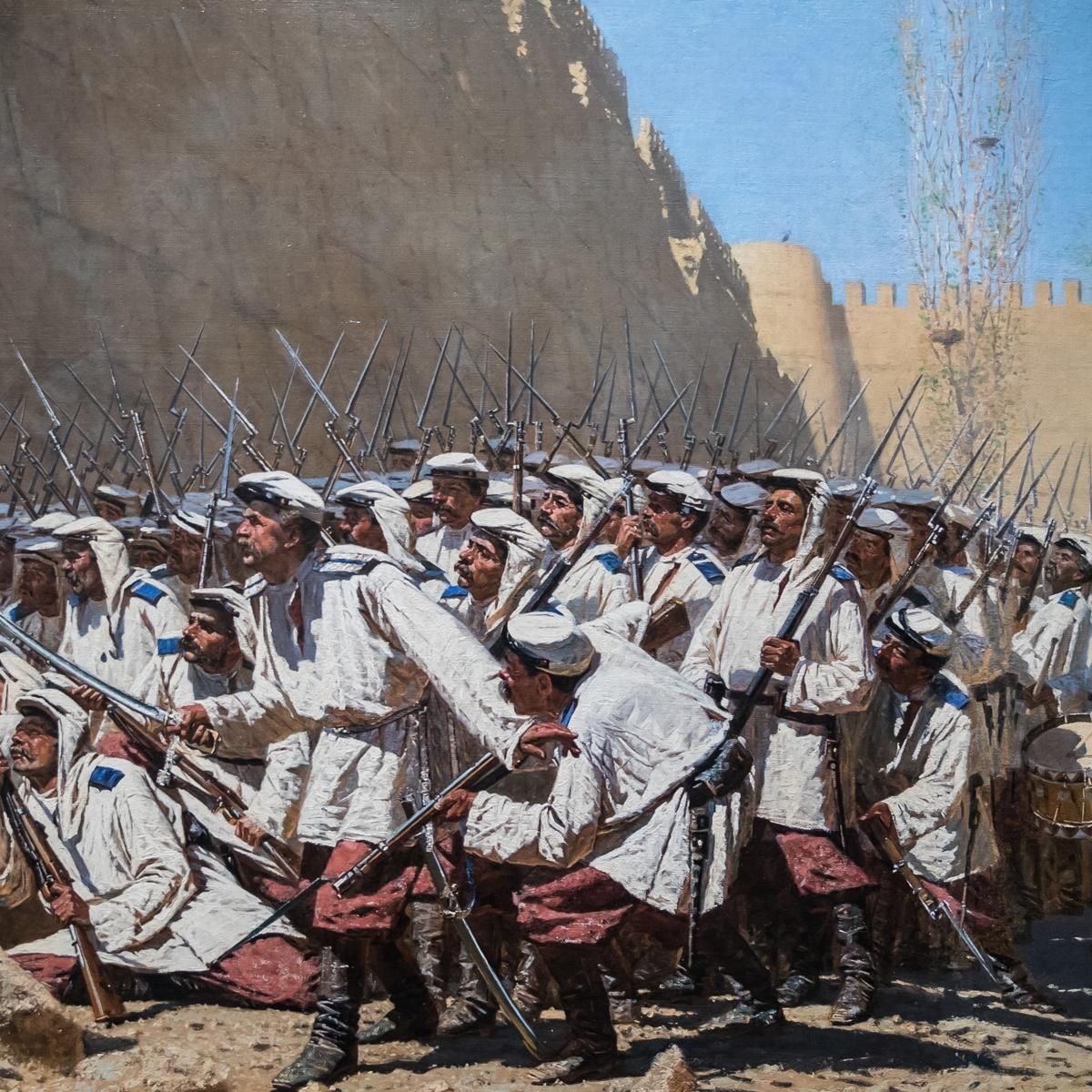 Let Them In! Vasily Vereshchagin vvr30 canvas print