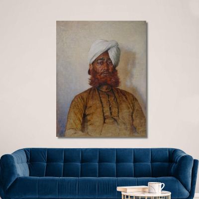 Moslem Official Vasily Vereshchagin vvr35 canvas print 