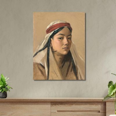 Portrait Of Bachi Vasily Vereshchagin vvr43 canvas print 