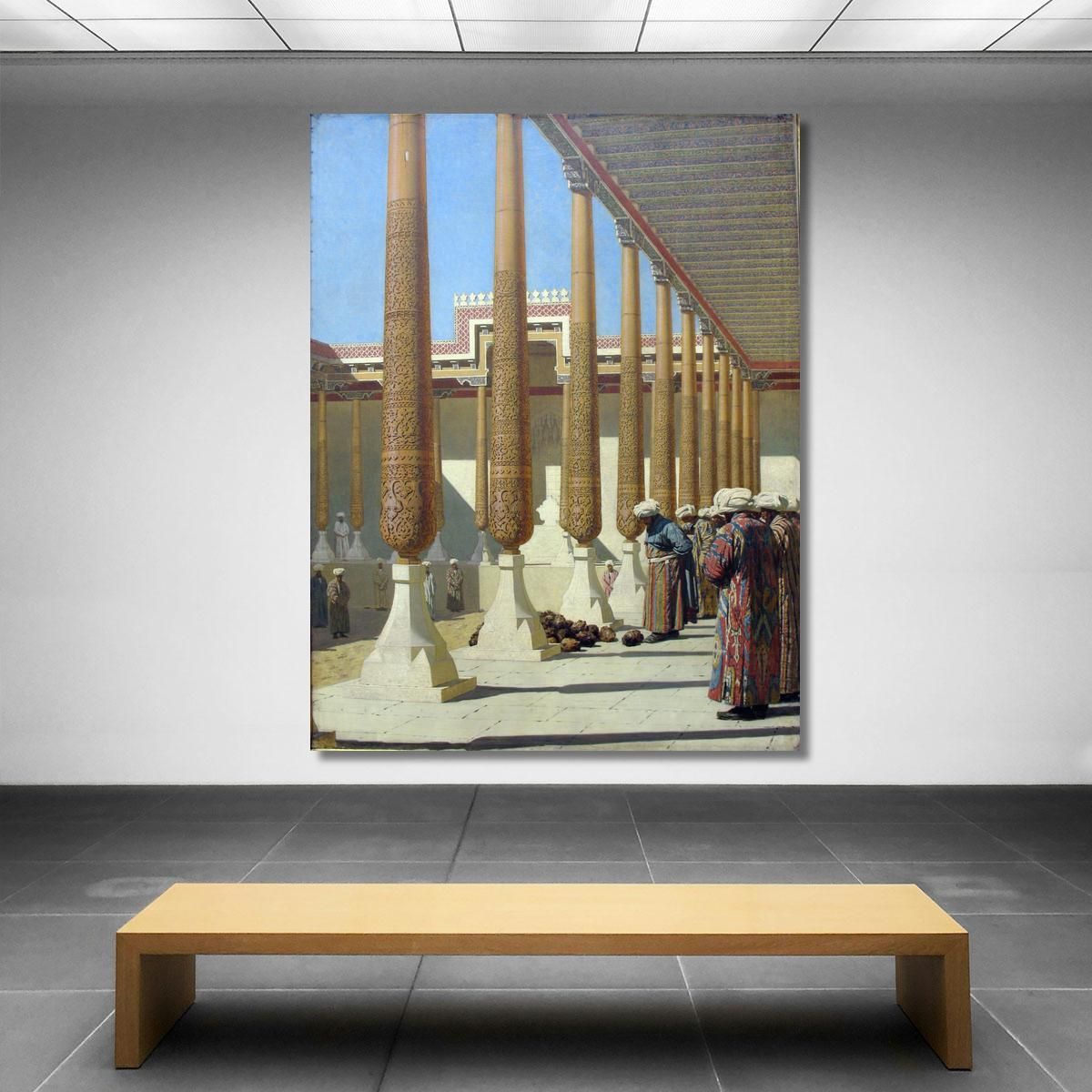 Presentation Of The Trophies Vasily Vereshchagin vvr44 canvas print 