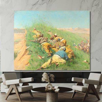 Spying Out Vasily Vereshchagin vvr50 canvas print 