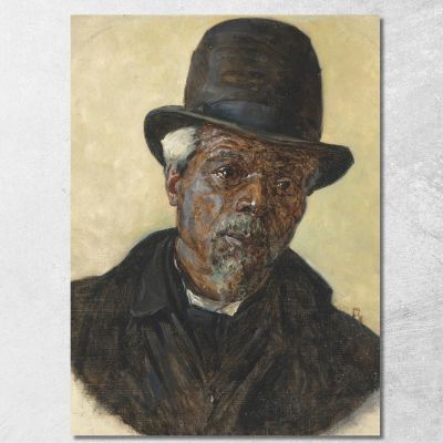 Study For Beggar In Washington' Vasily Vereshchagin vvr52 canvas print 