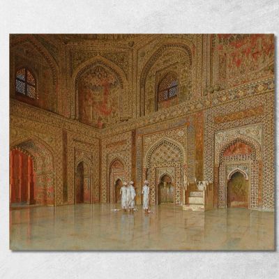 The Chief Mosque In Futtehpore Sikri Vasily Vereshchagin vvr58 canvas print 