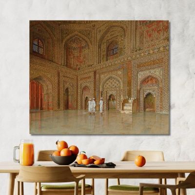 The Chief Mosque In Futtehpore Sikri Vasily Vereshchagin vvr58 canvas print 