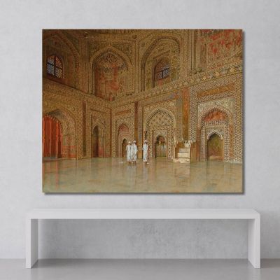 The Chief Mosque In Futtehpore Sikri Vasily Vereshchagin vvr58 canvas print 