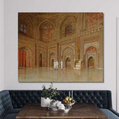 The Chief Mosque In Futtehpore Sikri Vasily Vereshchagin vvr58 canvas print 