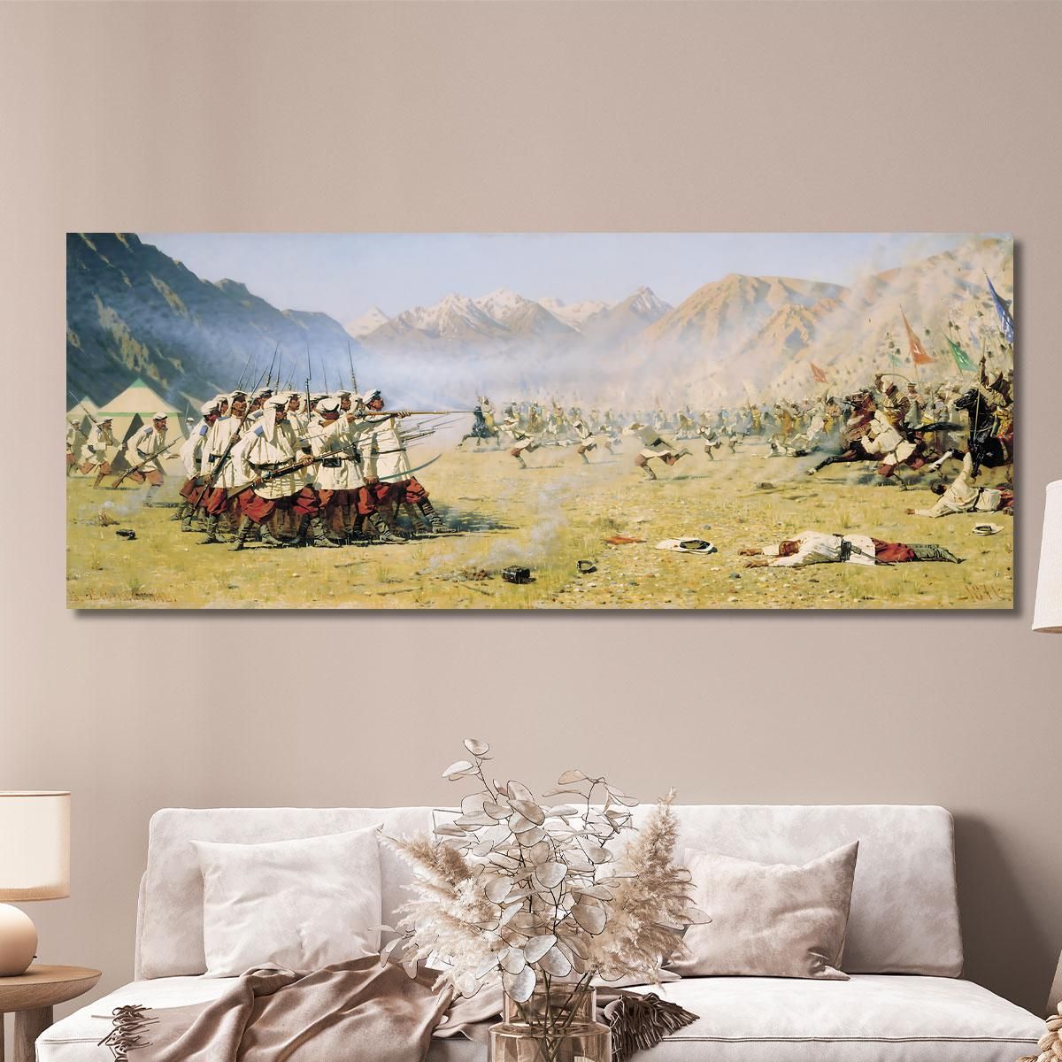 They Attack Unaware Vasily Vereshchagin vvr67 canvas print 