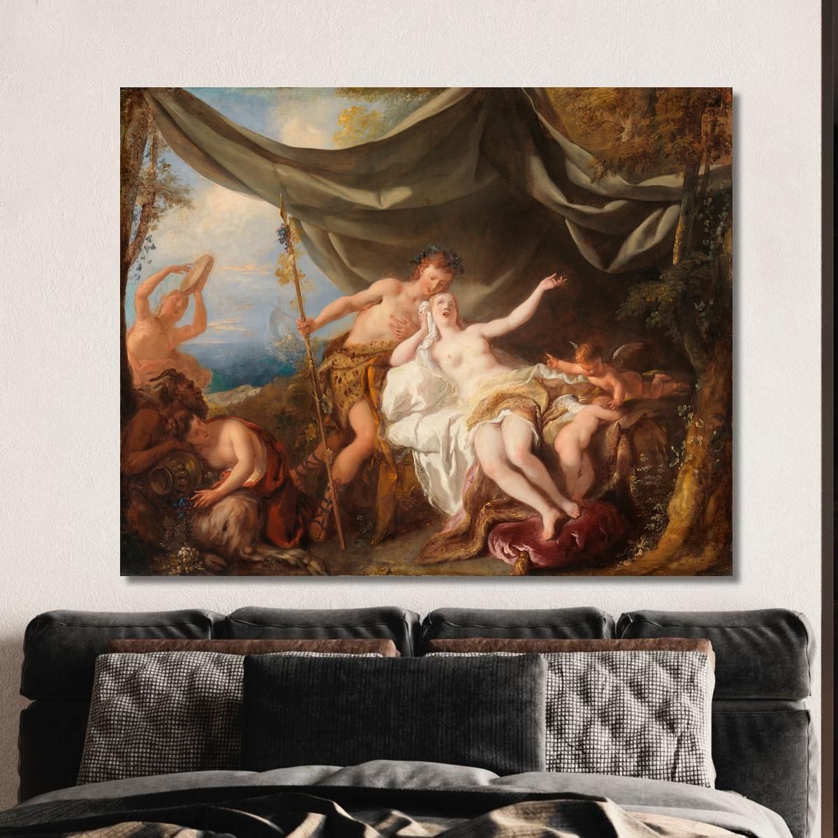 Bacchus And Ariadne Jean-François de Troy jft2 canvas print 