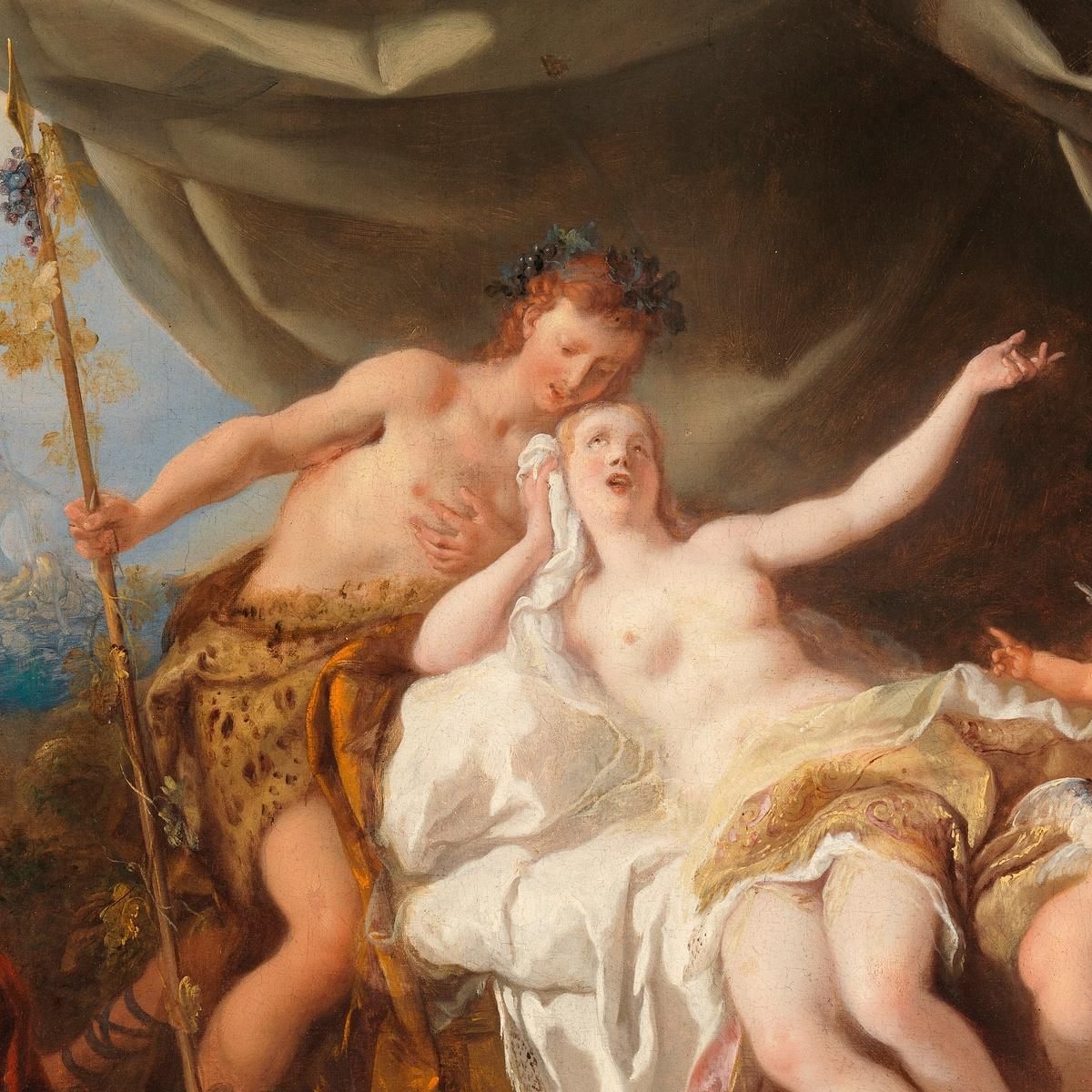 Bacchus And Ariadne Jean-François de Troy jft2 canvas print