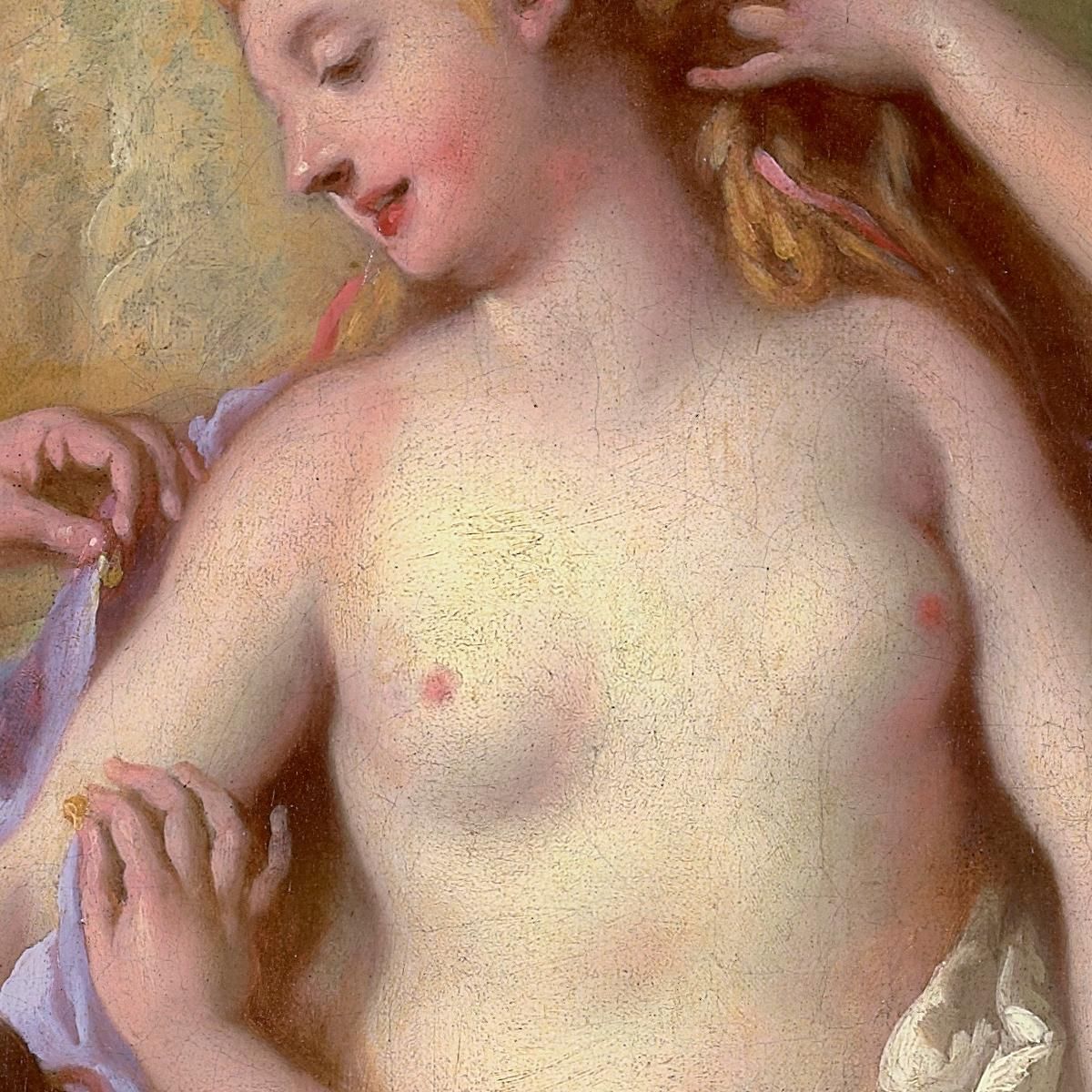 Diana And Her Nymphs Bathing Jean-François de Troy jft8 canvas print