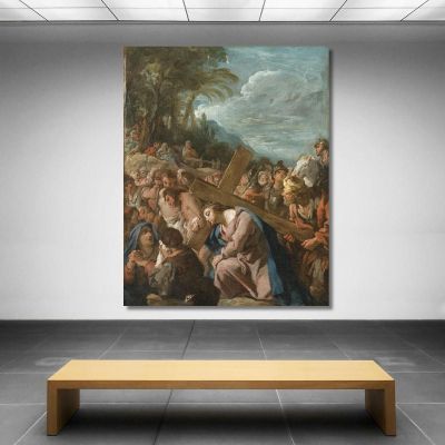 The Carrying Of The Cross Jean-François de Troy jft13 canvas print 