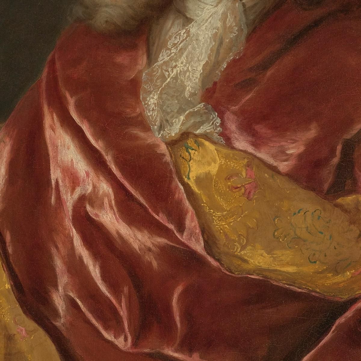 Portrait Of A Man Jean-François de Troy jft21 canvas print