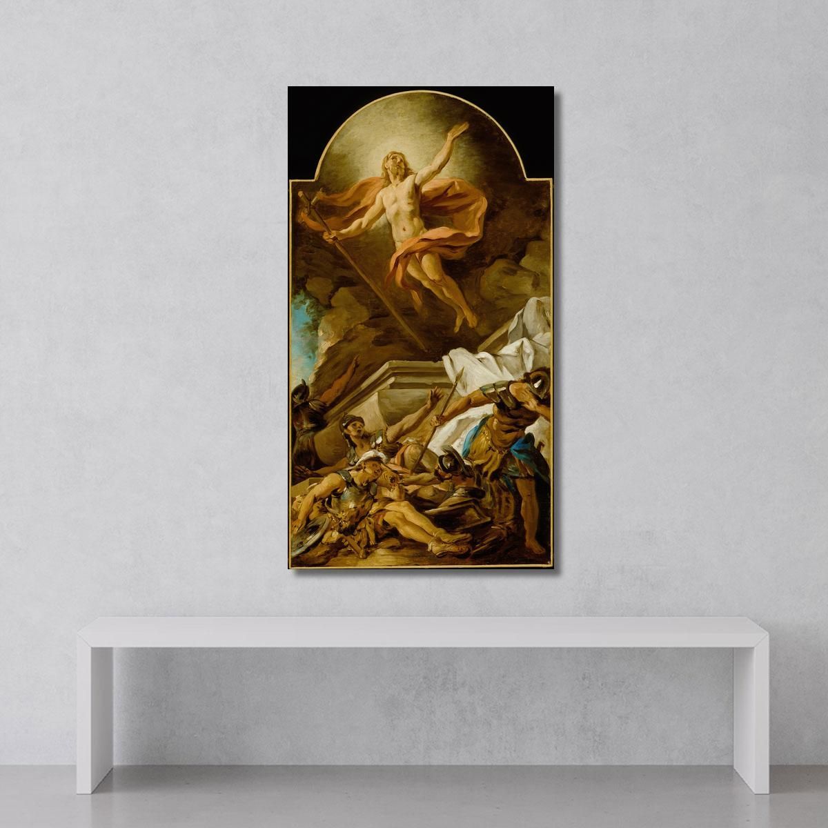 The Resurrection Jean-François de Troy jft38 canvas print 